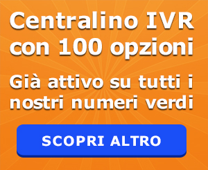 numero verde centralino IVR