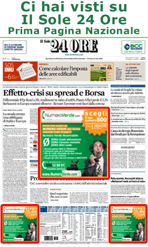 numero verde sul sole 24 ore