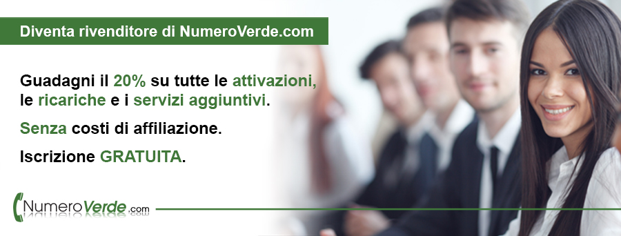 diventa rivenditore di Numero Verde .com